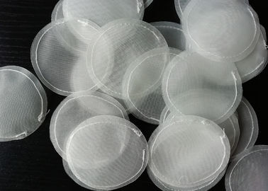 Bolso de filtro de nylon blanco de la armadura de llano del material del nilón de la categoría alimenticia el 100% 90/120/160/190 micrón o modificado para requisitos particulares
