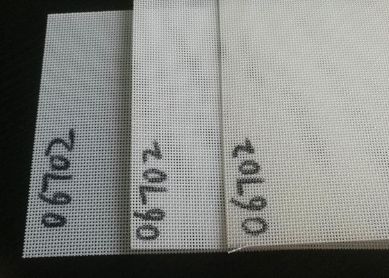 Poliéster blanco espiral Mesh Belt For Paper Pulps de los 2cm