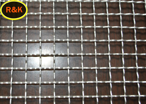 Wear Resistant Crimped Wire Mesh Durable Square Shape High Stability