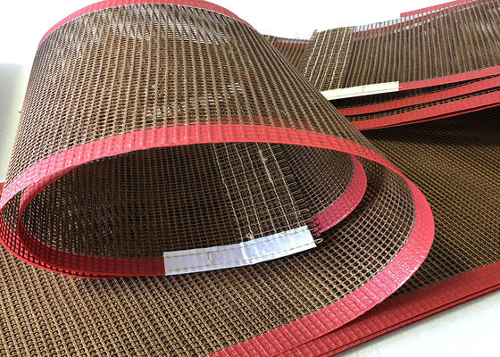 la fábrica de productos químicos de 4 ×4mm utiliza la banda transportadora de Ptfe
