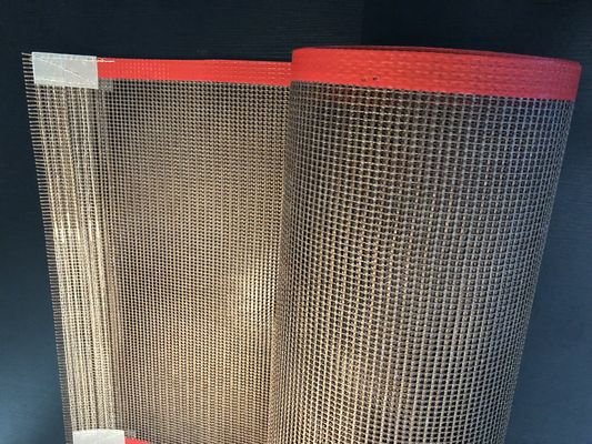 El ceñir material de la malla FDA Ptfe de la fibra de vidrio negra