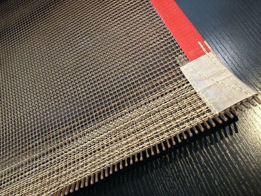 Banda transportadora resistente da alta temperatura de 4*4m m Ptfe